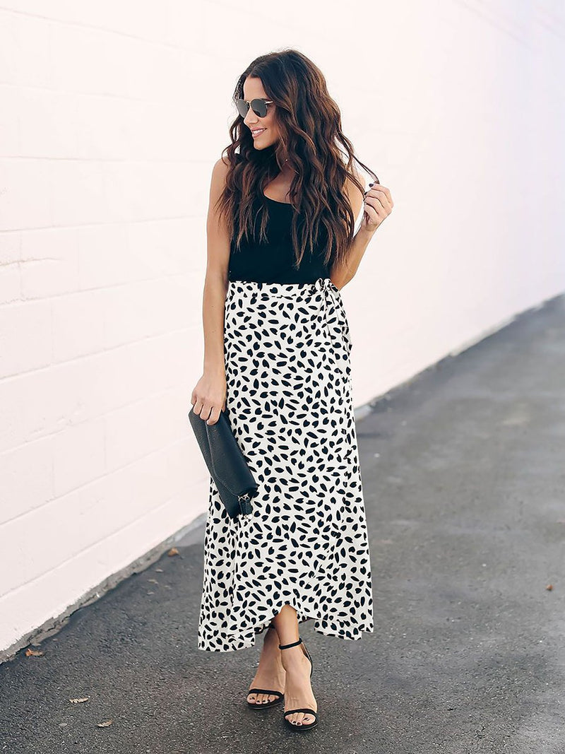Vacation Floral Printed Skirt