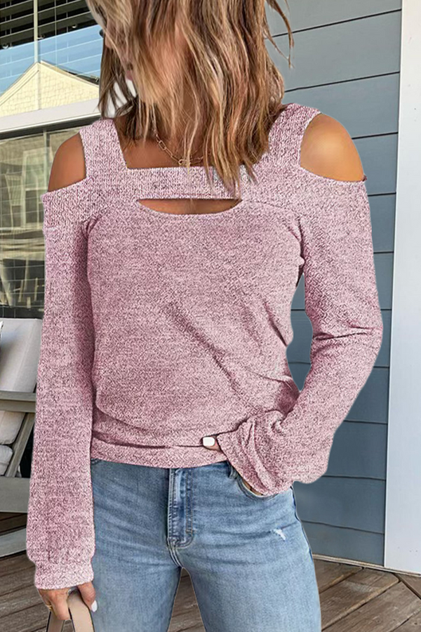 Seriously Obsessed Cold Shoulder Top