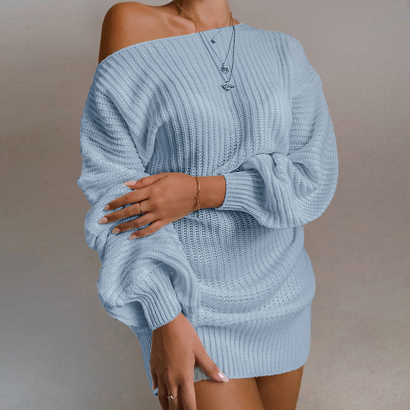 Off Shoulder Casual Pullover Sweater