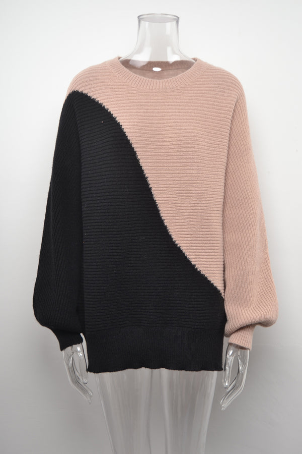 Casual Knitted Loose Long Sleeve Sweater