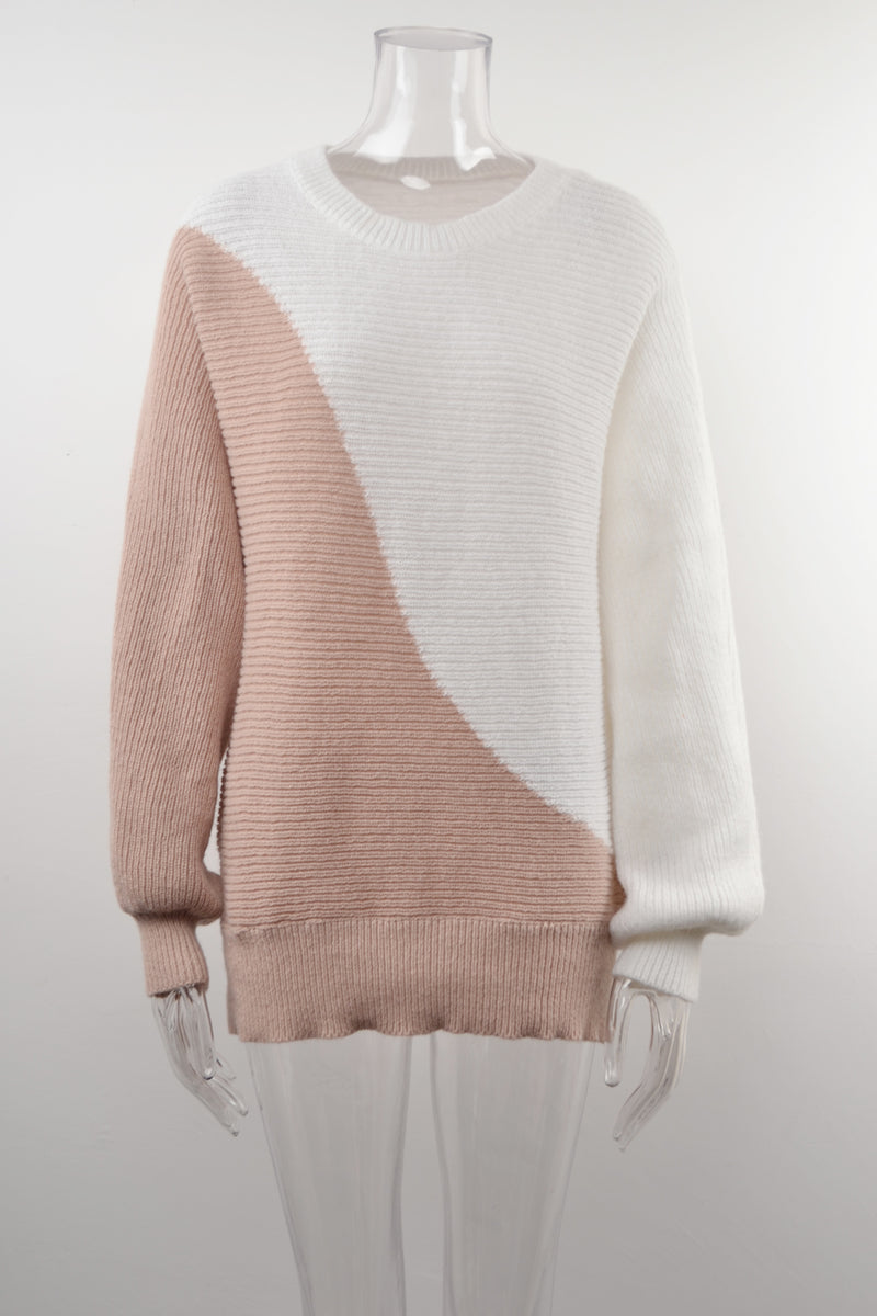 Casual Knitted Loose Long Sleeve Sweater