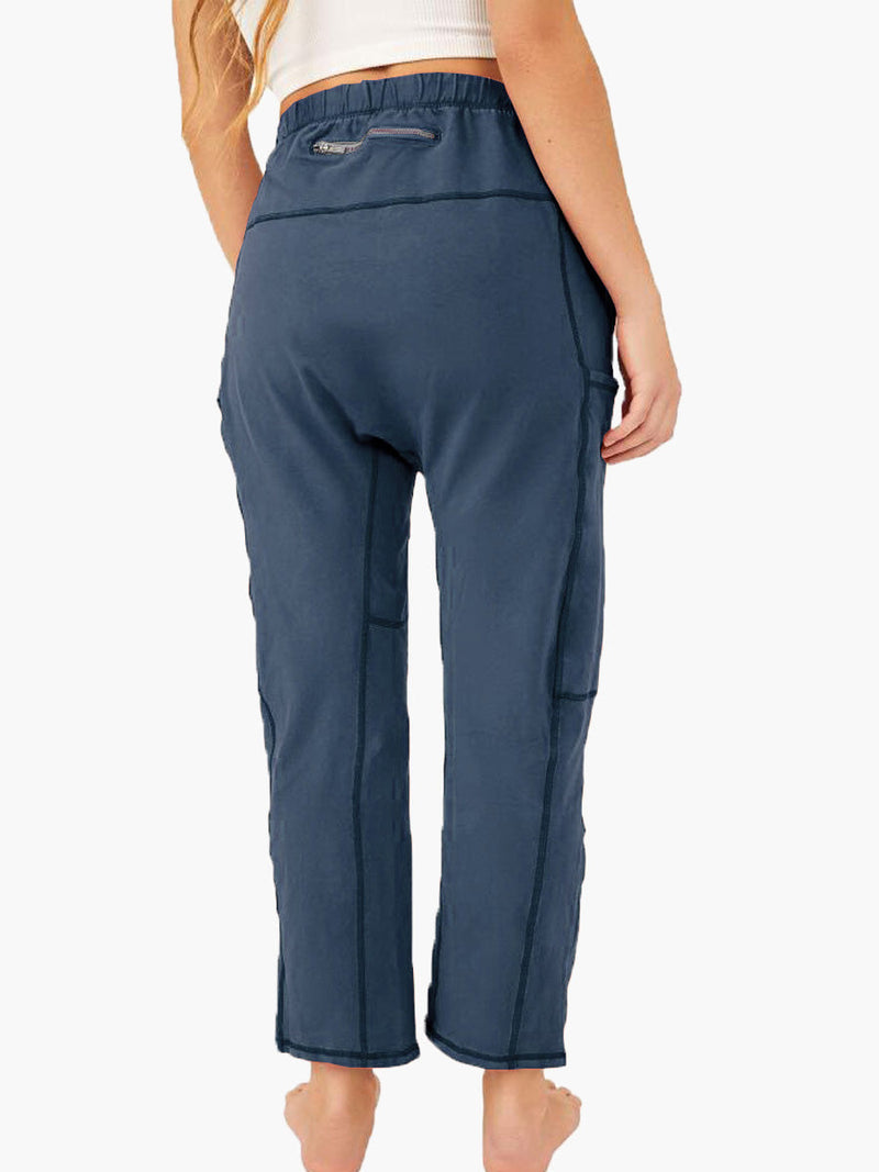 Women's Pants Loose Pocket Zipper Casual Pants