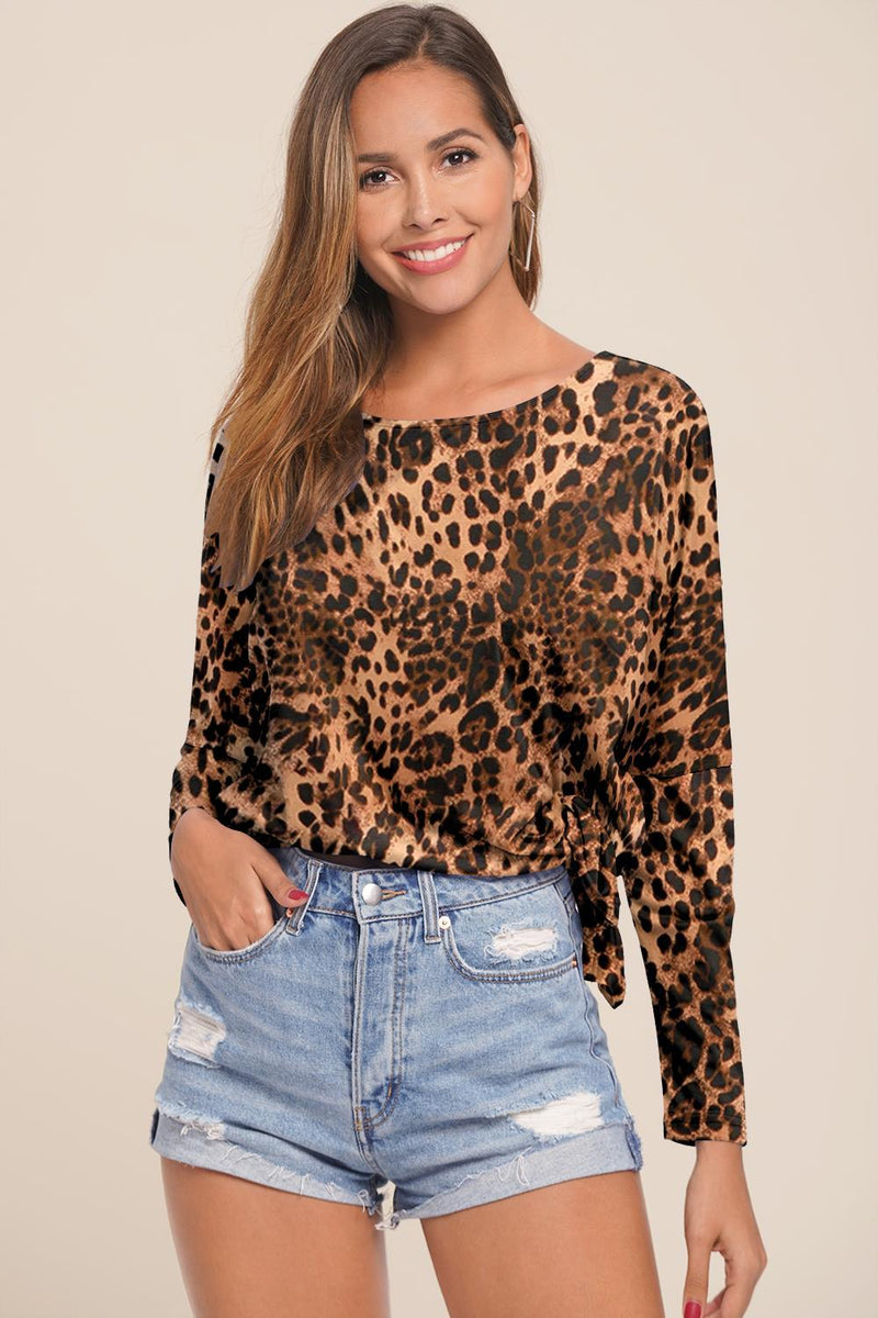 Floral Long Sleeve Square Neck Blouse