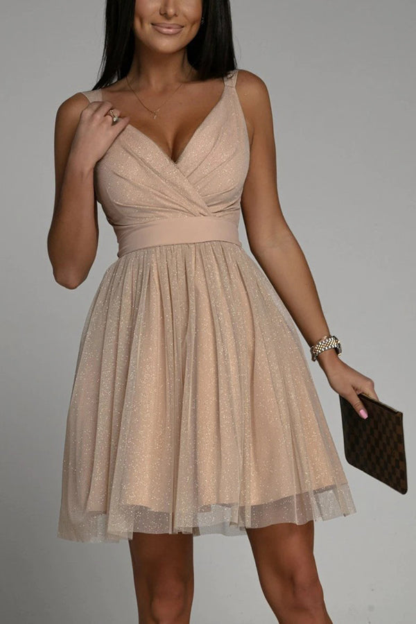 Keep It Fancy Tulle Party Event Mini Dress