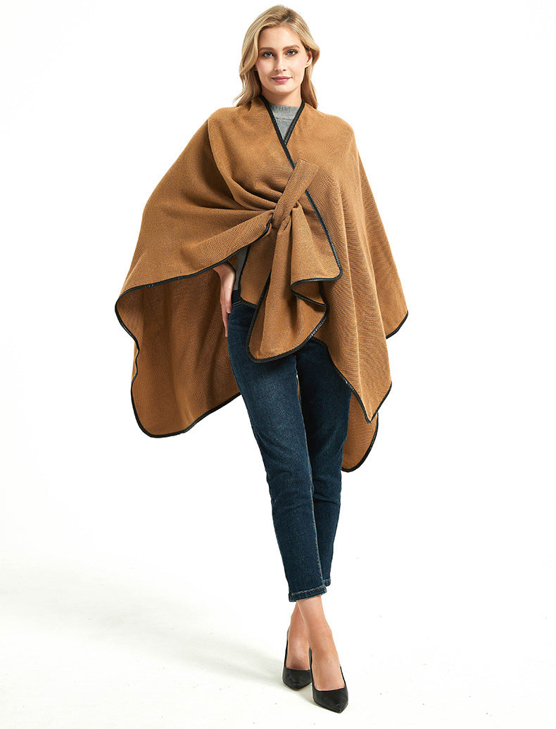 Wrap Open Front Cardigan Cape Shawls