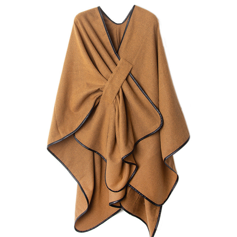 Wrap Open Front Cardigan Cape Shawls