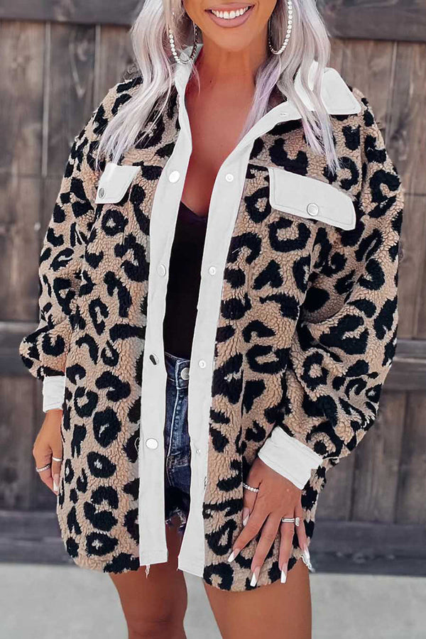 Be Wild But Stay Soft Sherpa Coat