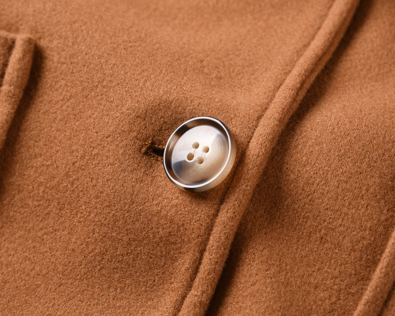 Bubble Faux Fur Tie Waist Front Pocket Coat