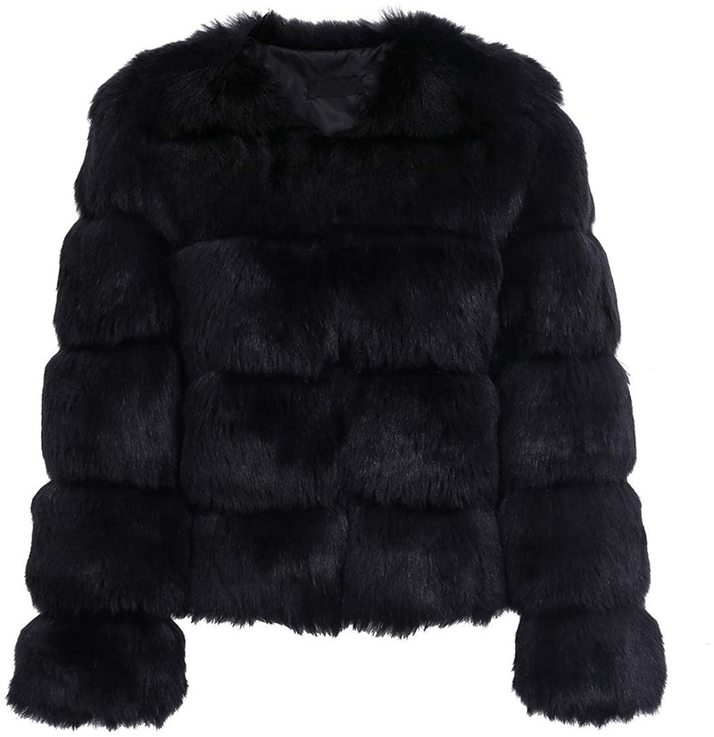 Open Front Fleece Oversize Fuzzy Coat